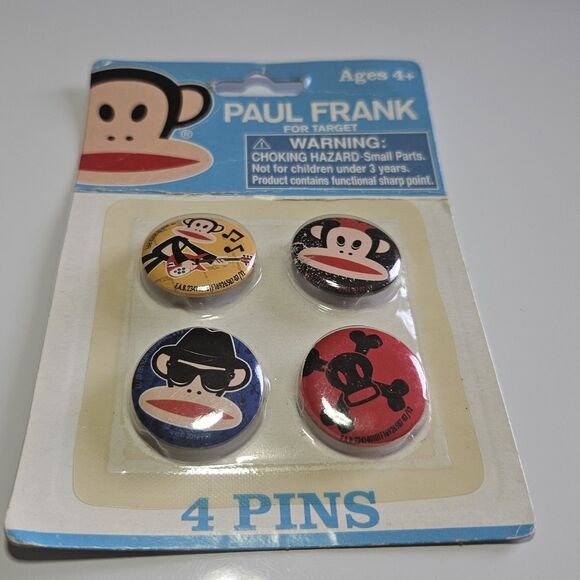 *Sale*NEW Paul Frank for Target 4 Julius Monkey Rock Star Guitarist Guitar Retro - Picture 9 of 9
